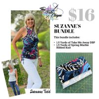 Suzanne's Bundle (#3): 1.5y Spring Marble Rib & 1.5y Take Me Away DBP